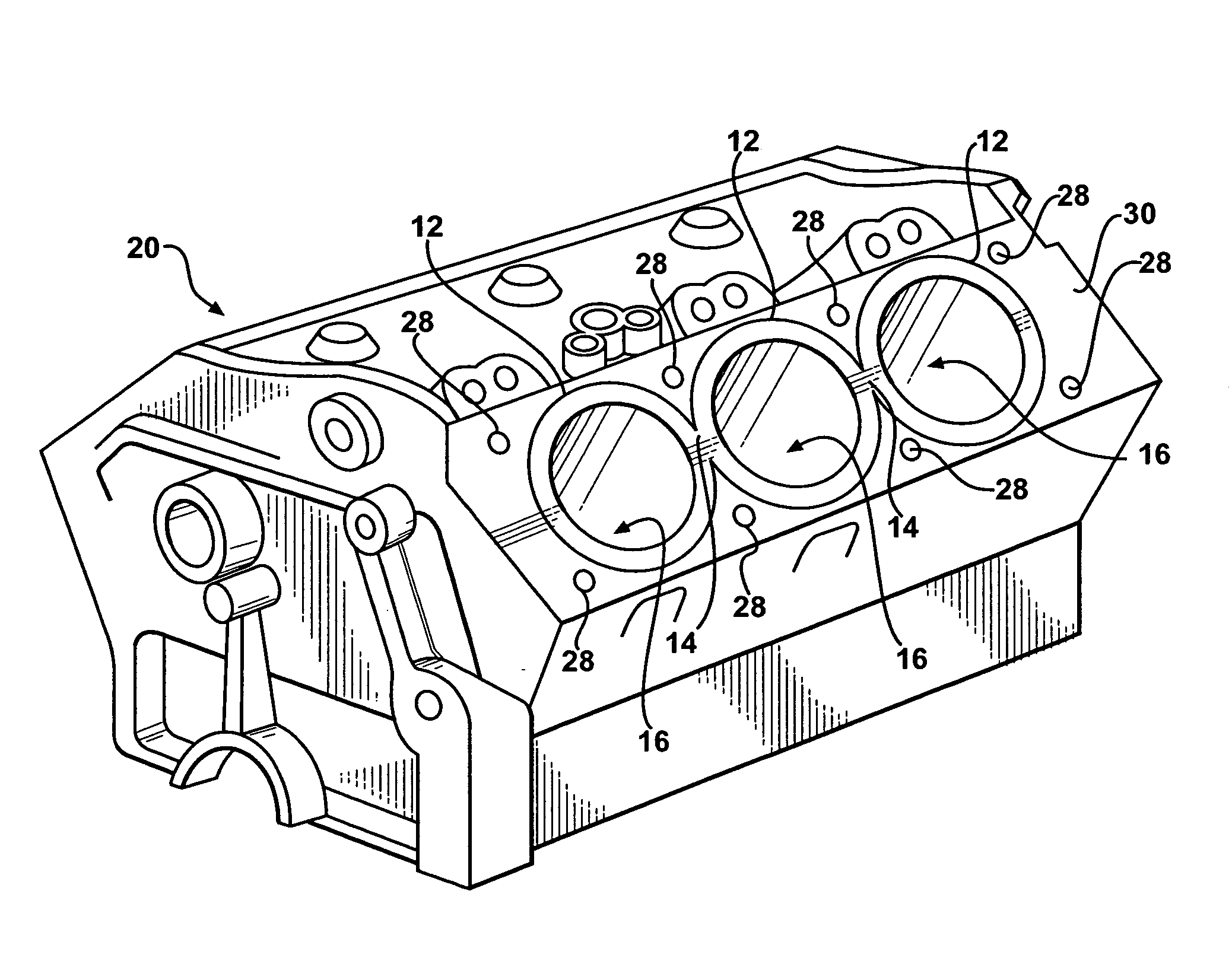 Engine bore liner cassette and method