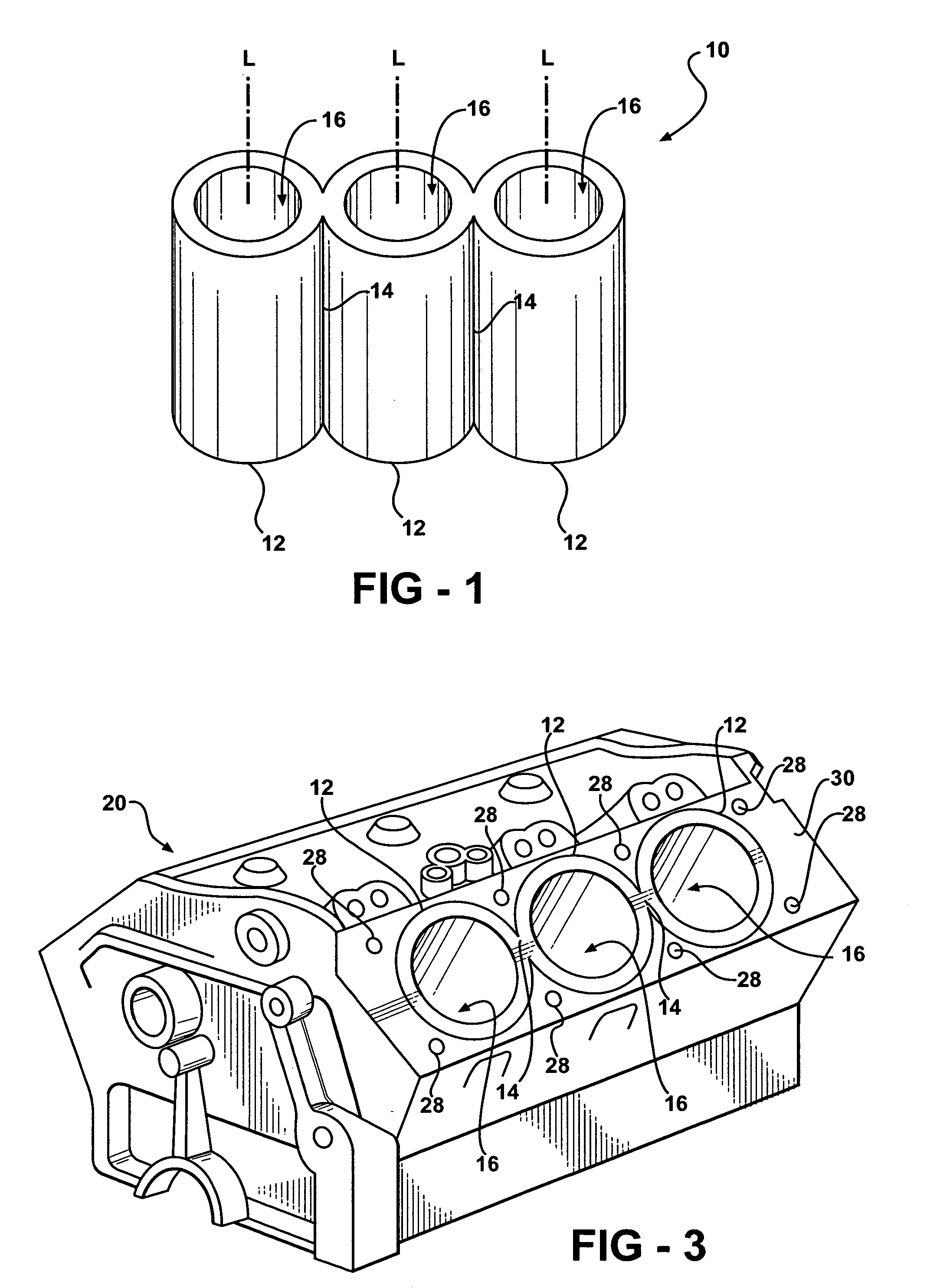 Engine bore liner cassette and method