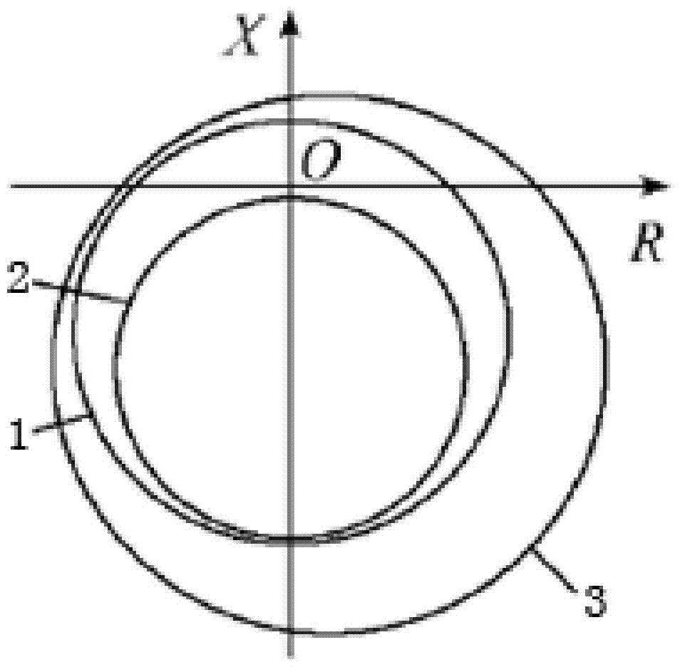 Cooperative setting method and device for low excitation limit and loss of excitation protection of salient pole machines