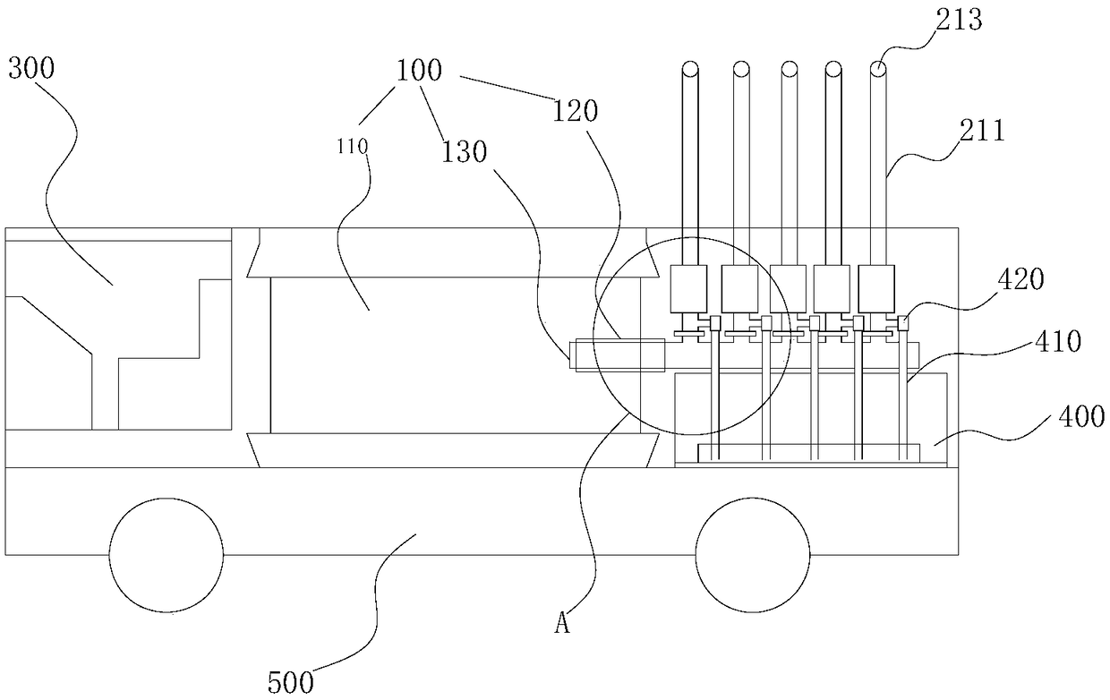 Garden pesticide spraying device