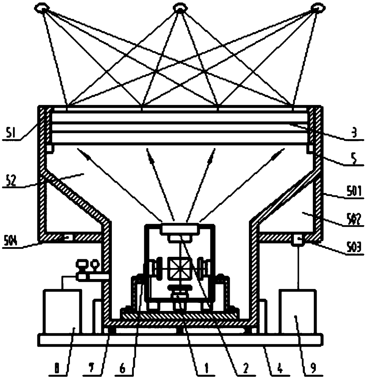 A naked-eye 3D display system suitable for laser projection