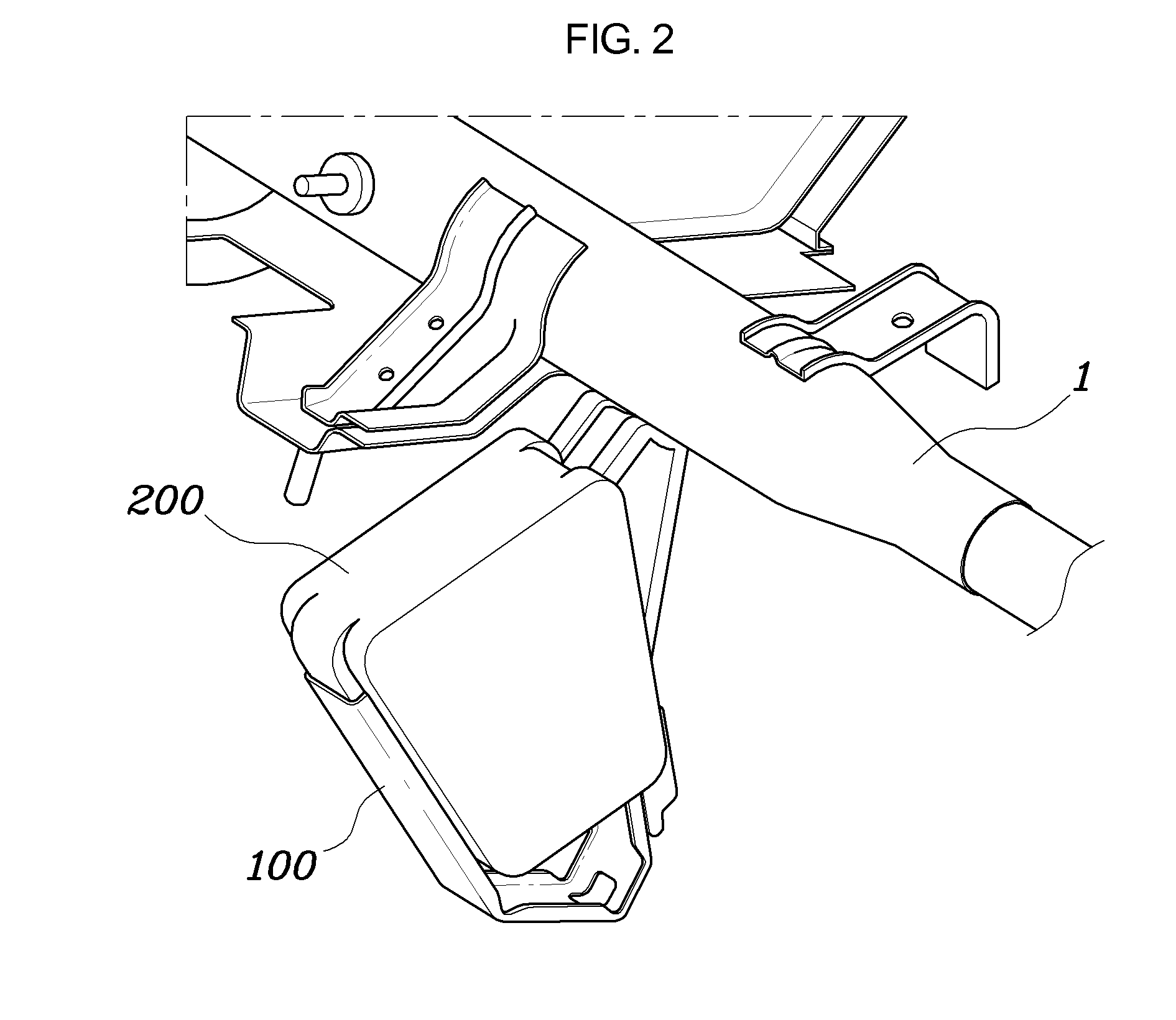 Knee bolster for vehicles