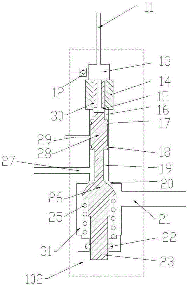 Compressed air engine hydraulically controlled high pressure intake system