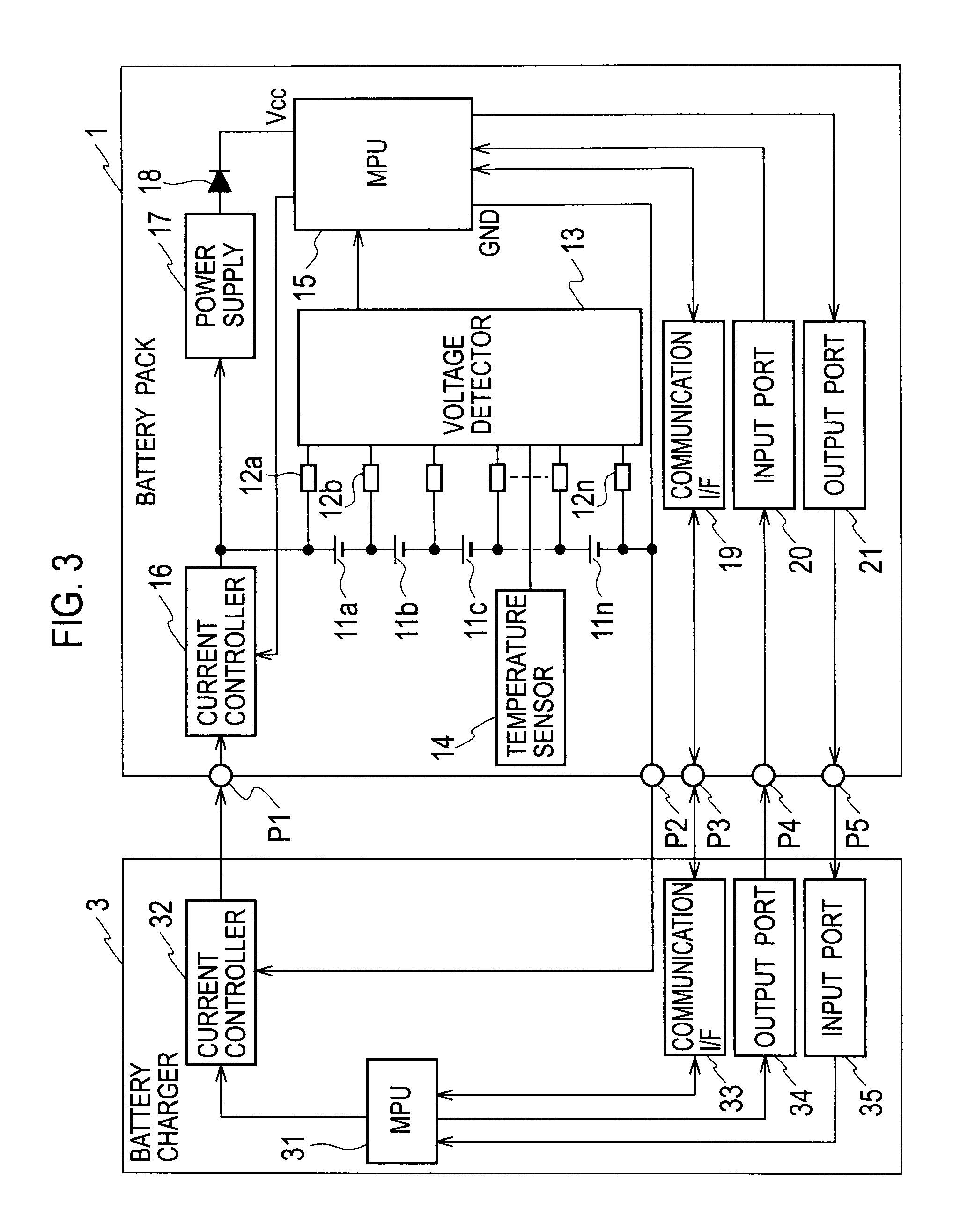 Battery pack, battery charger, and battery pack system