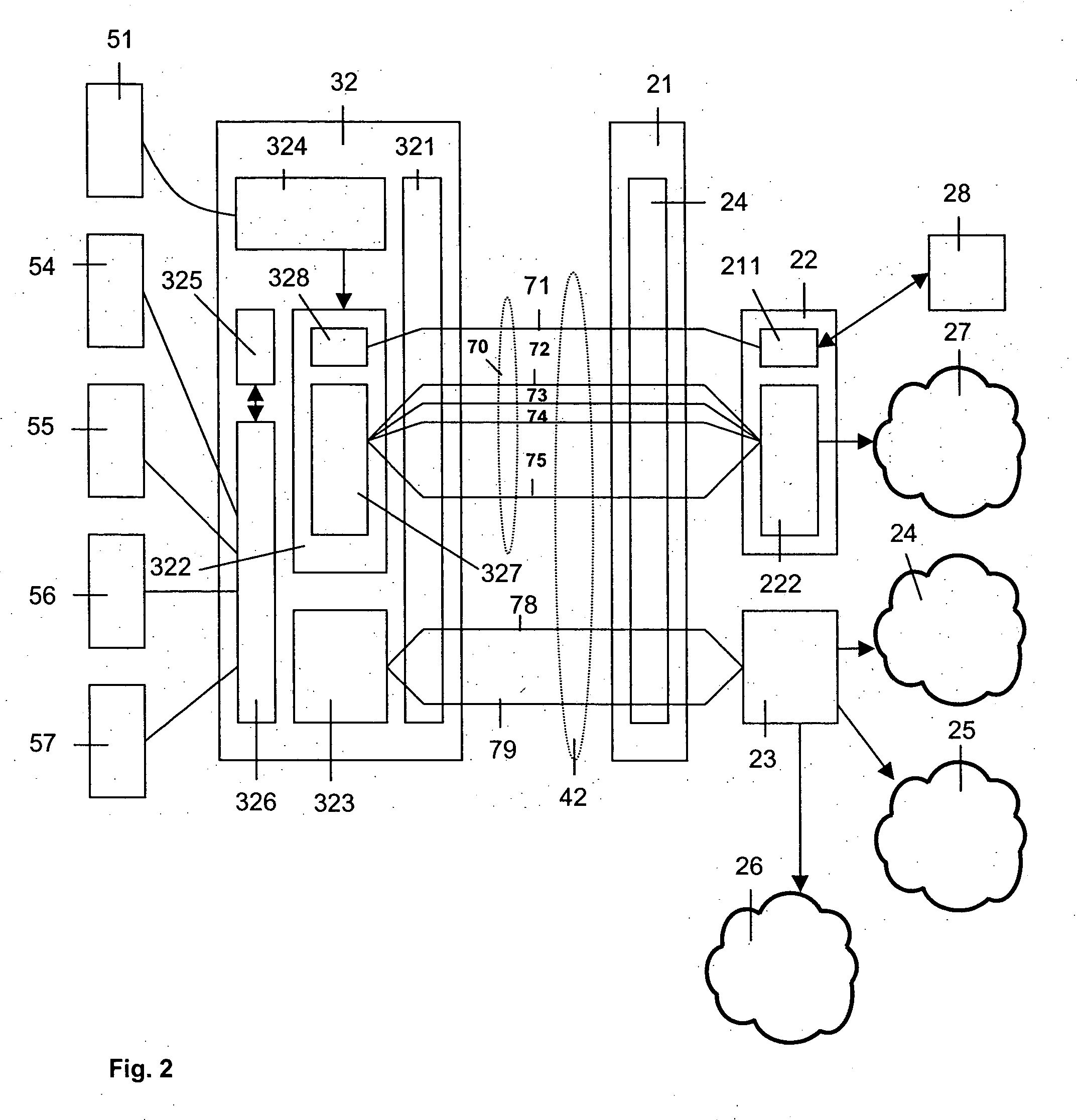 Method of providing multi-media communications over a DSL access network