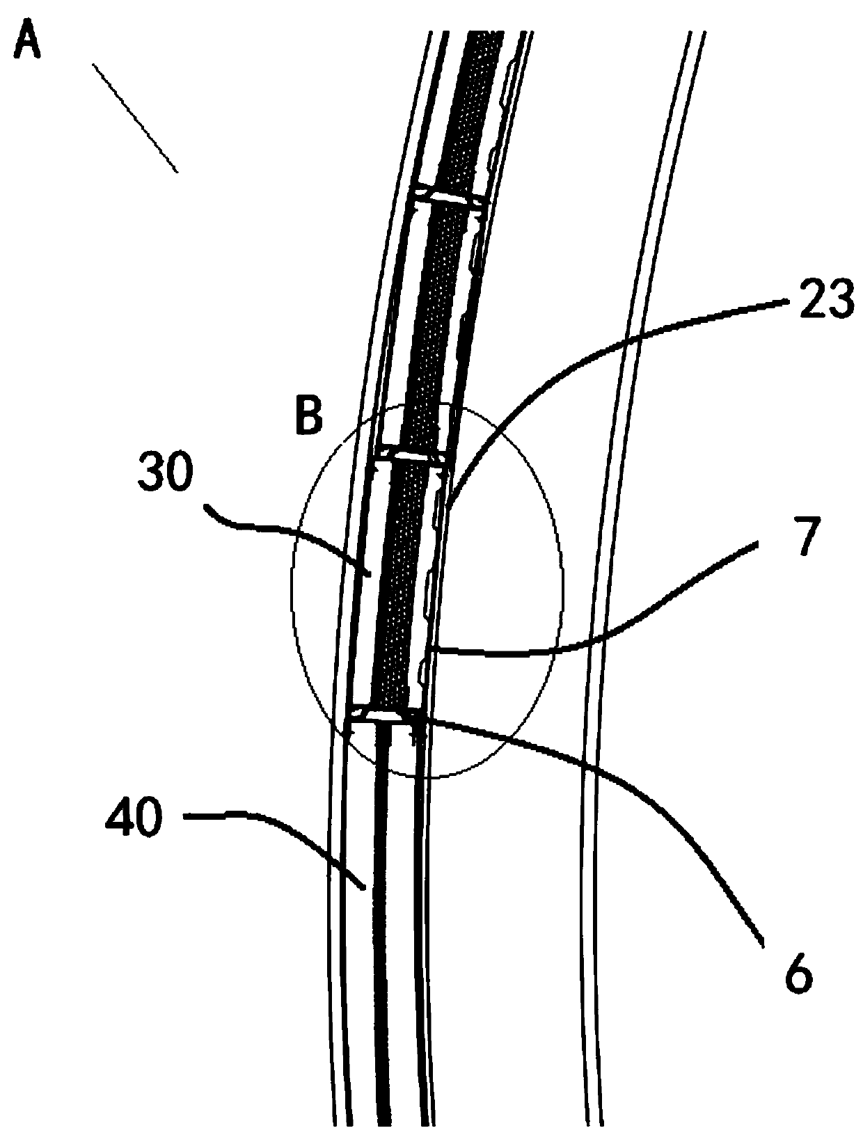 Circular totally-enclosed sound barrier for high-speed rail