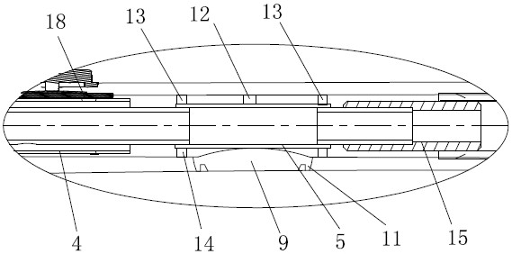 A kind of attracting electric knife pen