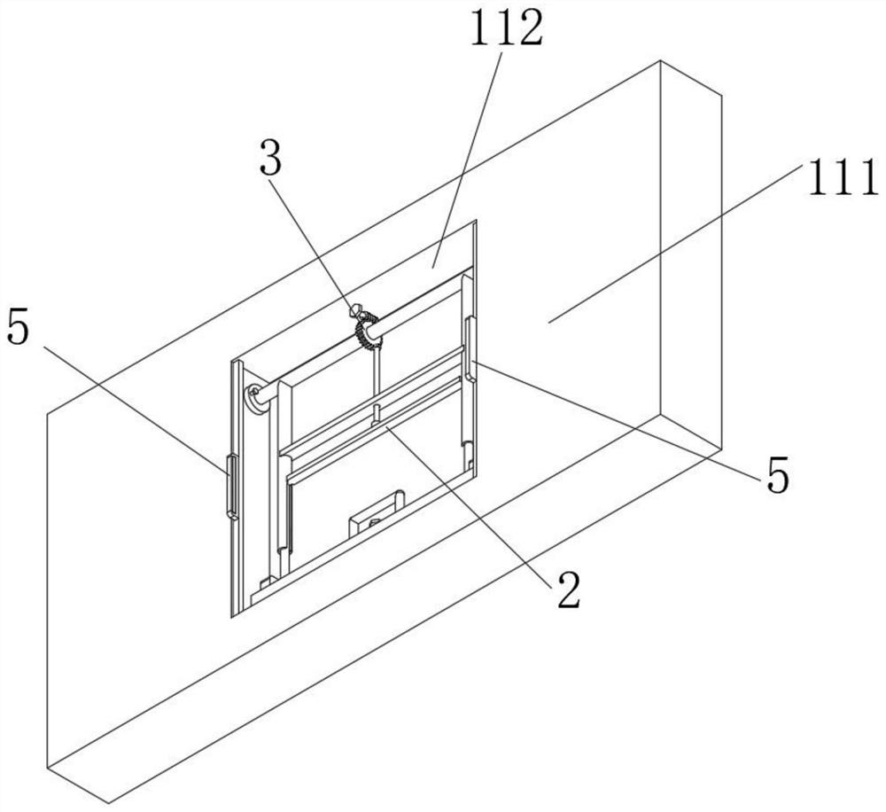 Fabricated building wall with auxiliary supporting function