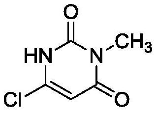 The preparation method of 6-chloro-3-methyluracil