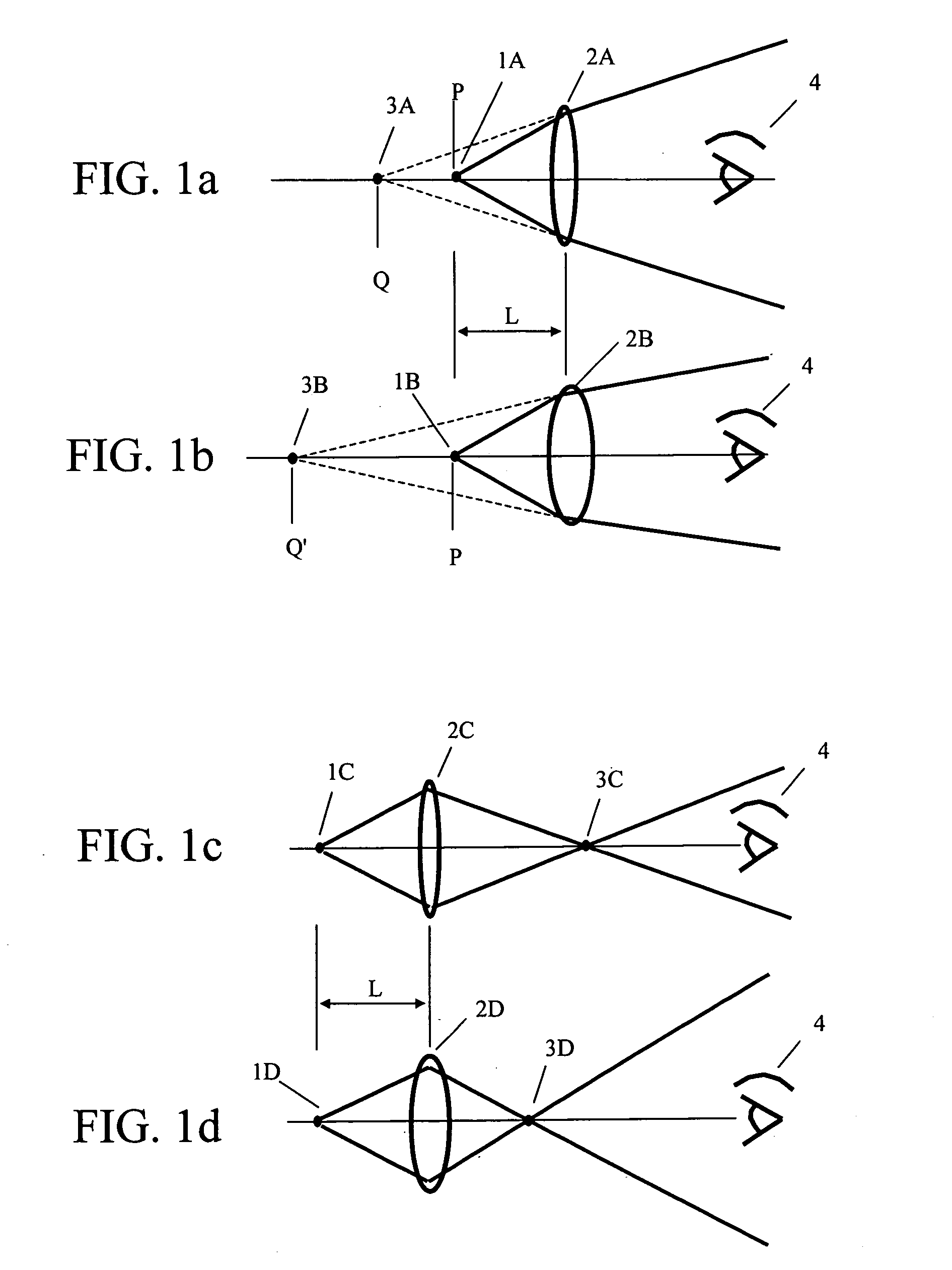 Three-dimensional display using variable focusing lens