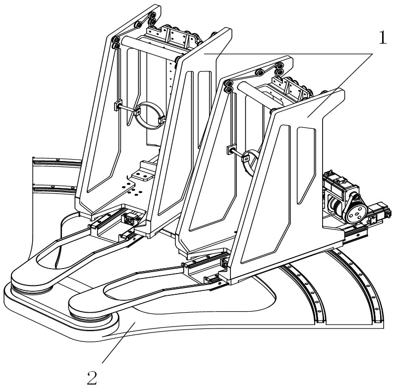 A flexible cable-driven horizontal lower limb rehabilitation robot