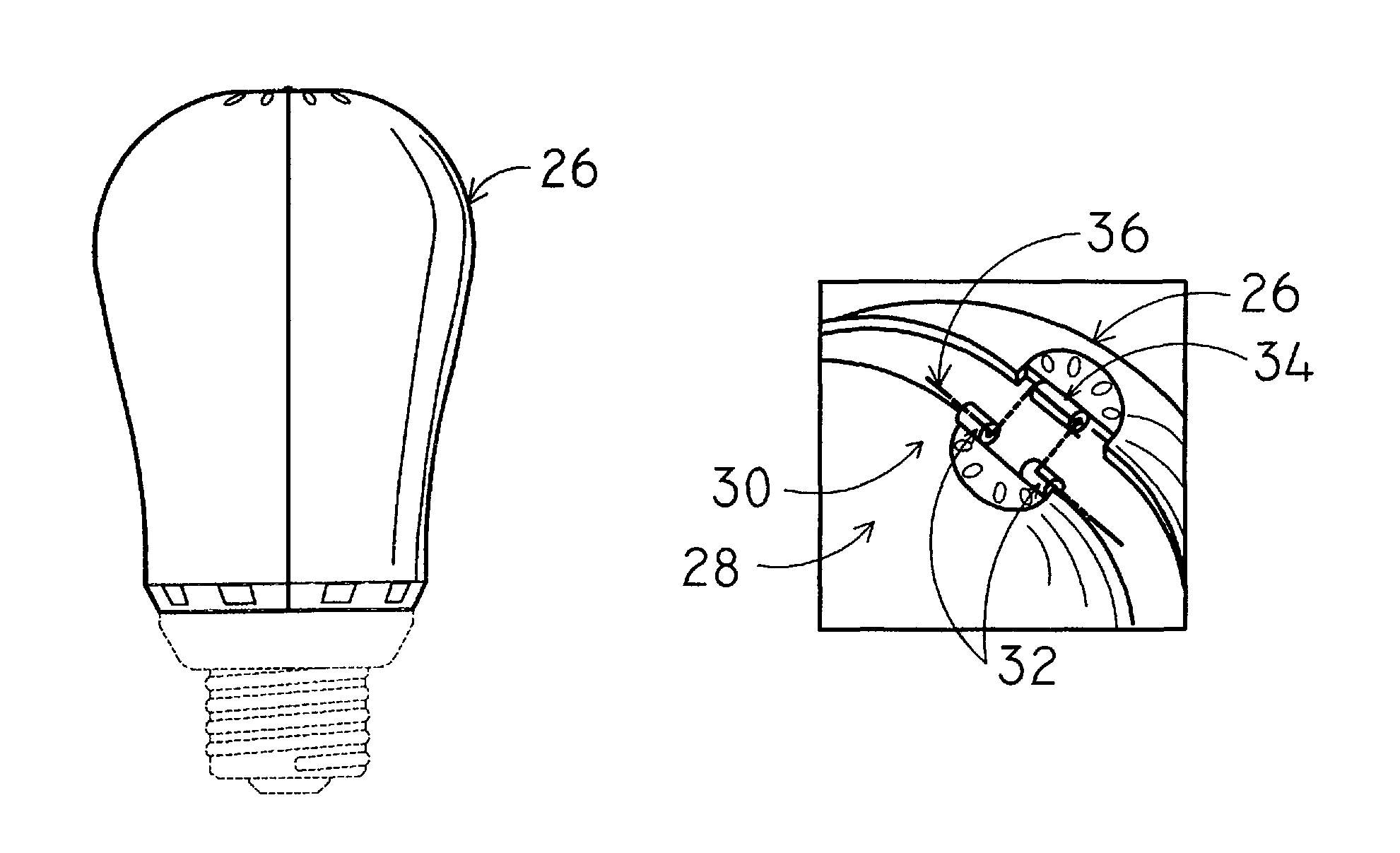 Fluorescent bulb cover