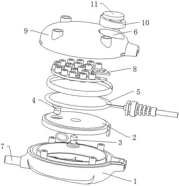 Piezoelectric air pump