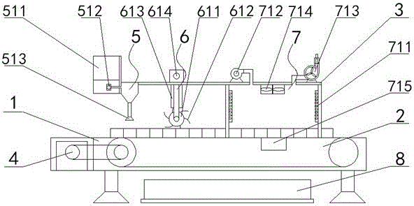 Cleaning device used for network filter shell