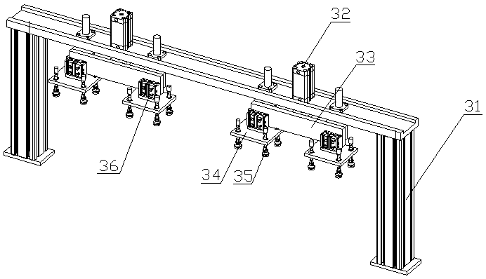 Large-size optical film automatic feeding device