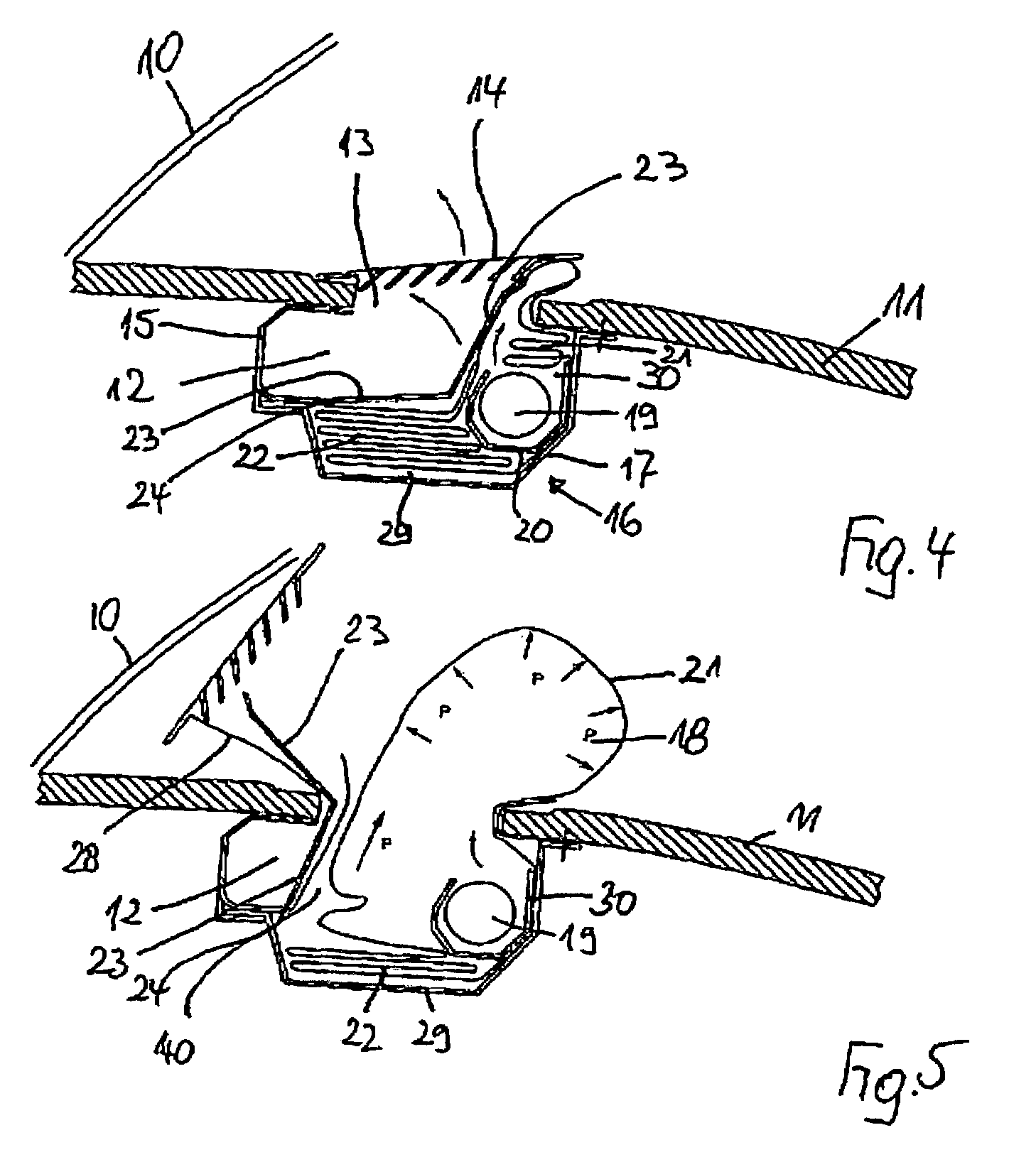 Instrument panel for a motor vehicle having an airbag device integrated in a ventilation arrangement