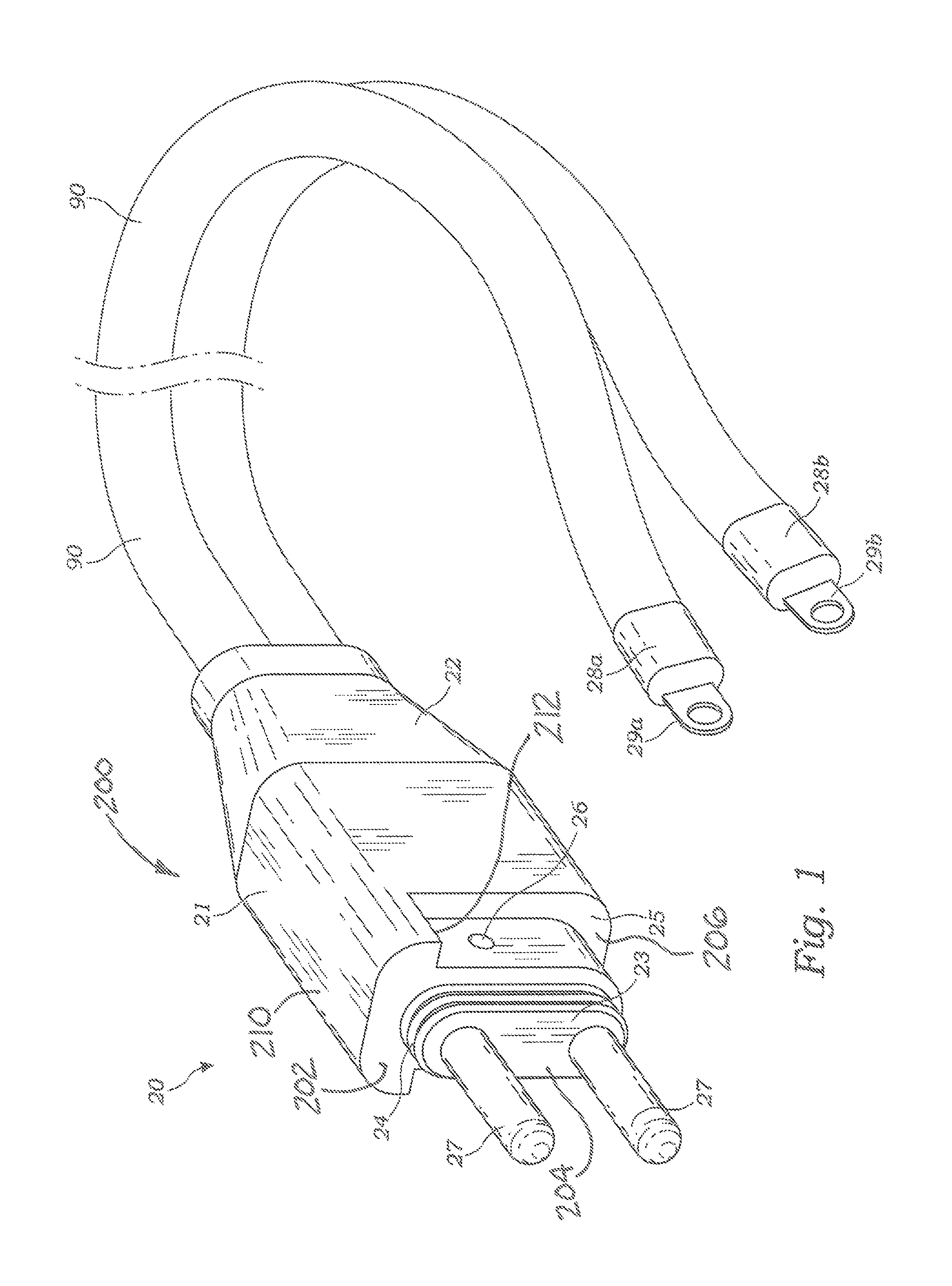 Corrosion resistant electrical assembly with connectors and multi-port junction block