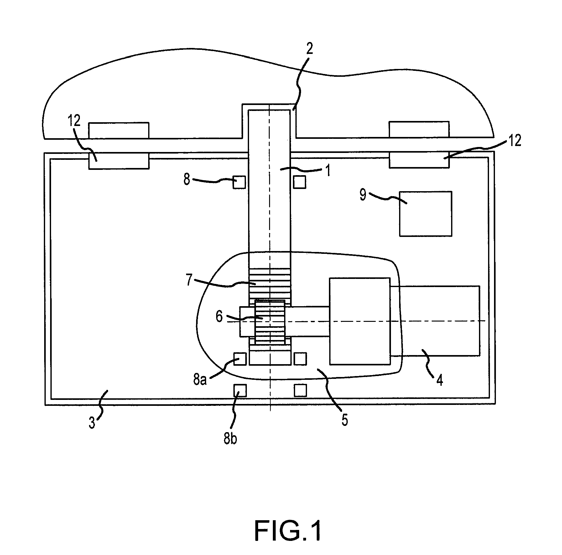 Guard lock for a component for closing an opening