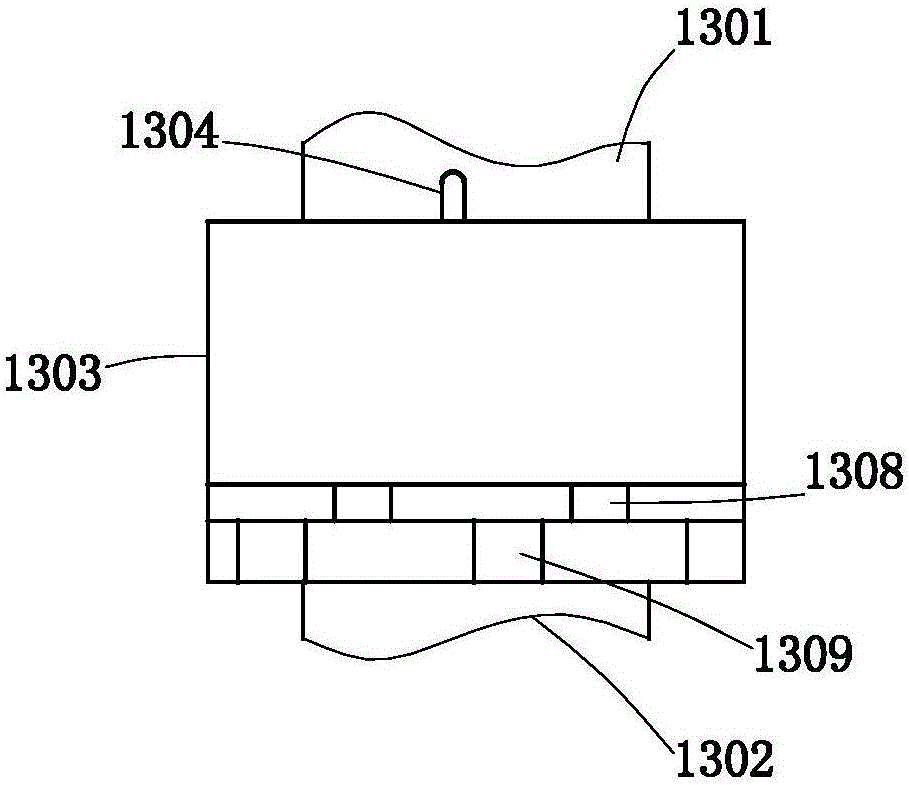 Cable wire erecting device for electric power repairing