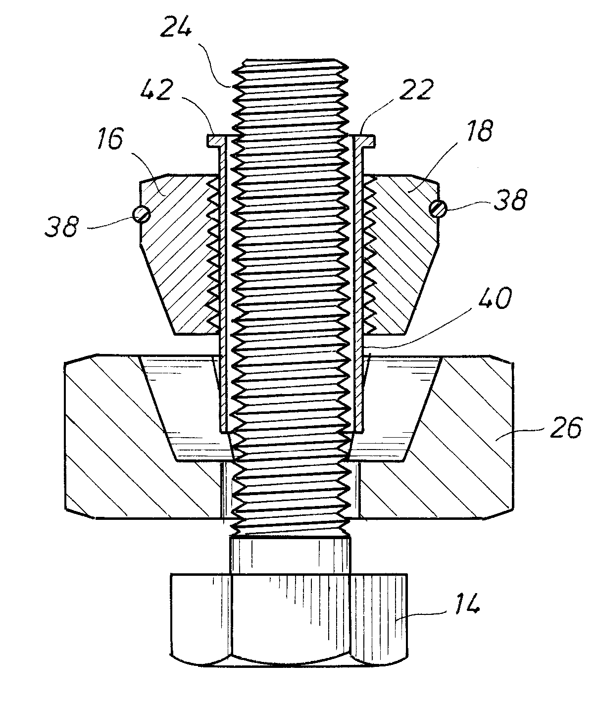 Quick attaching and detaching nut