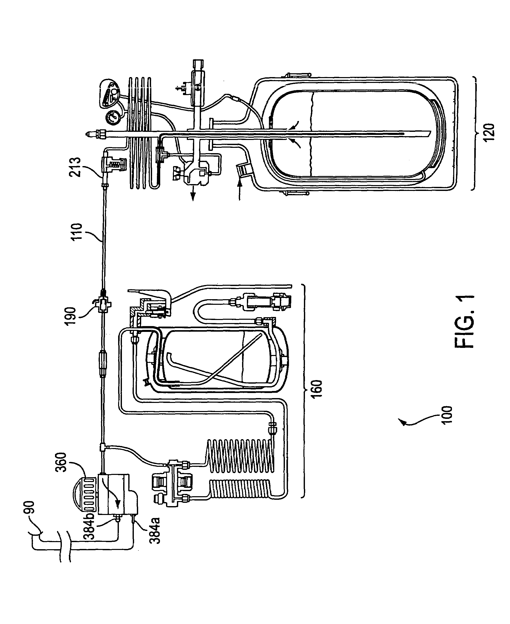 High efficiency liquid oxygen system