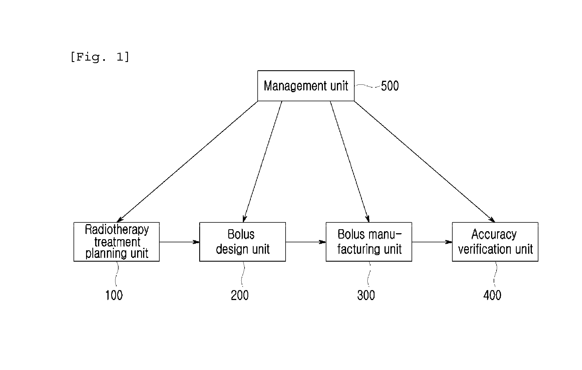 Method and apparatus for manufacturing radiation intensity bolus