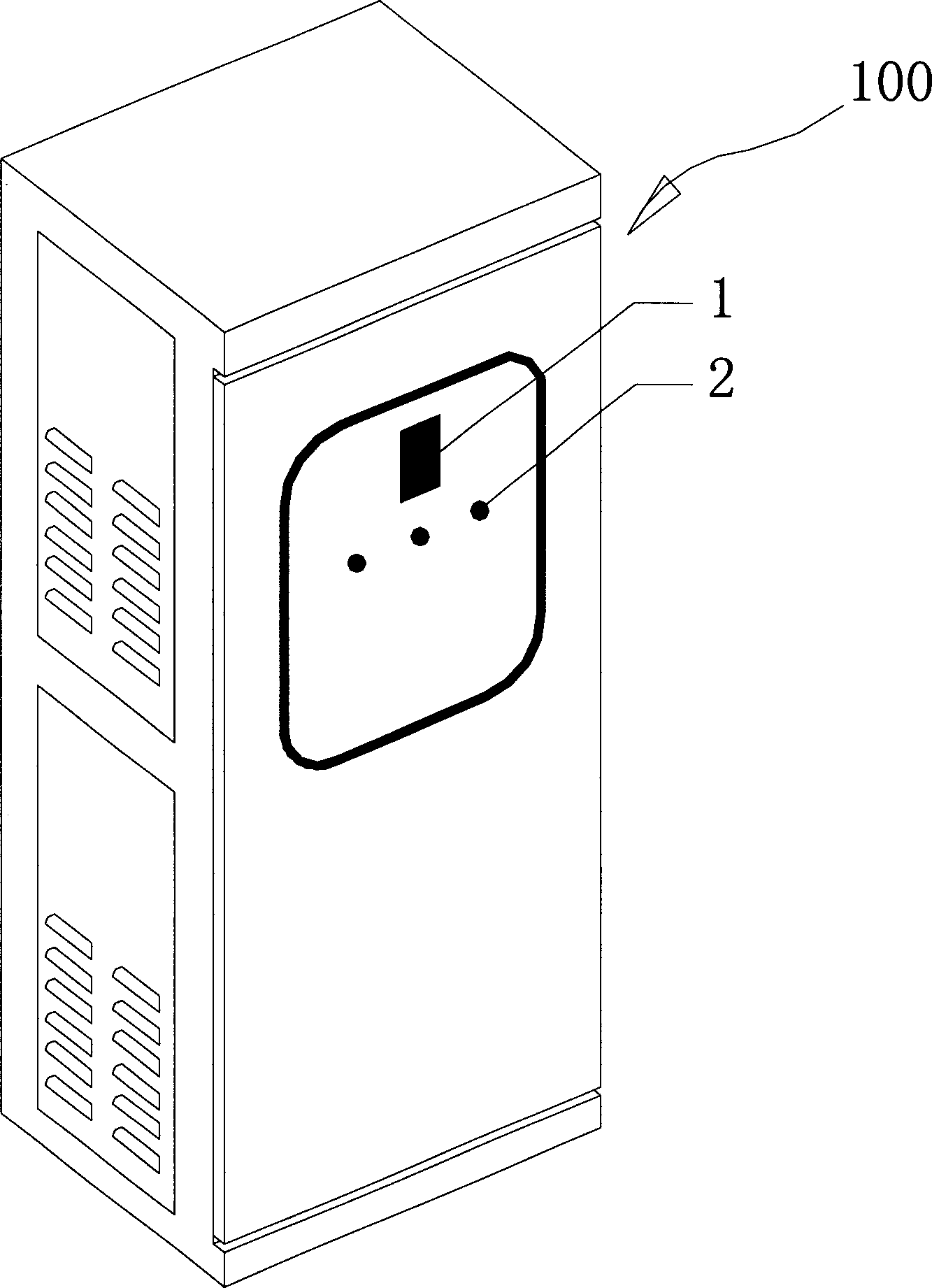 Waterproof and dustproof power distribution cabinet