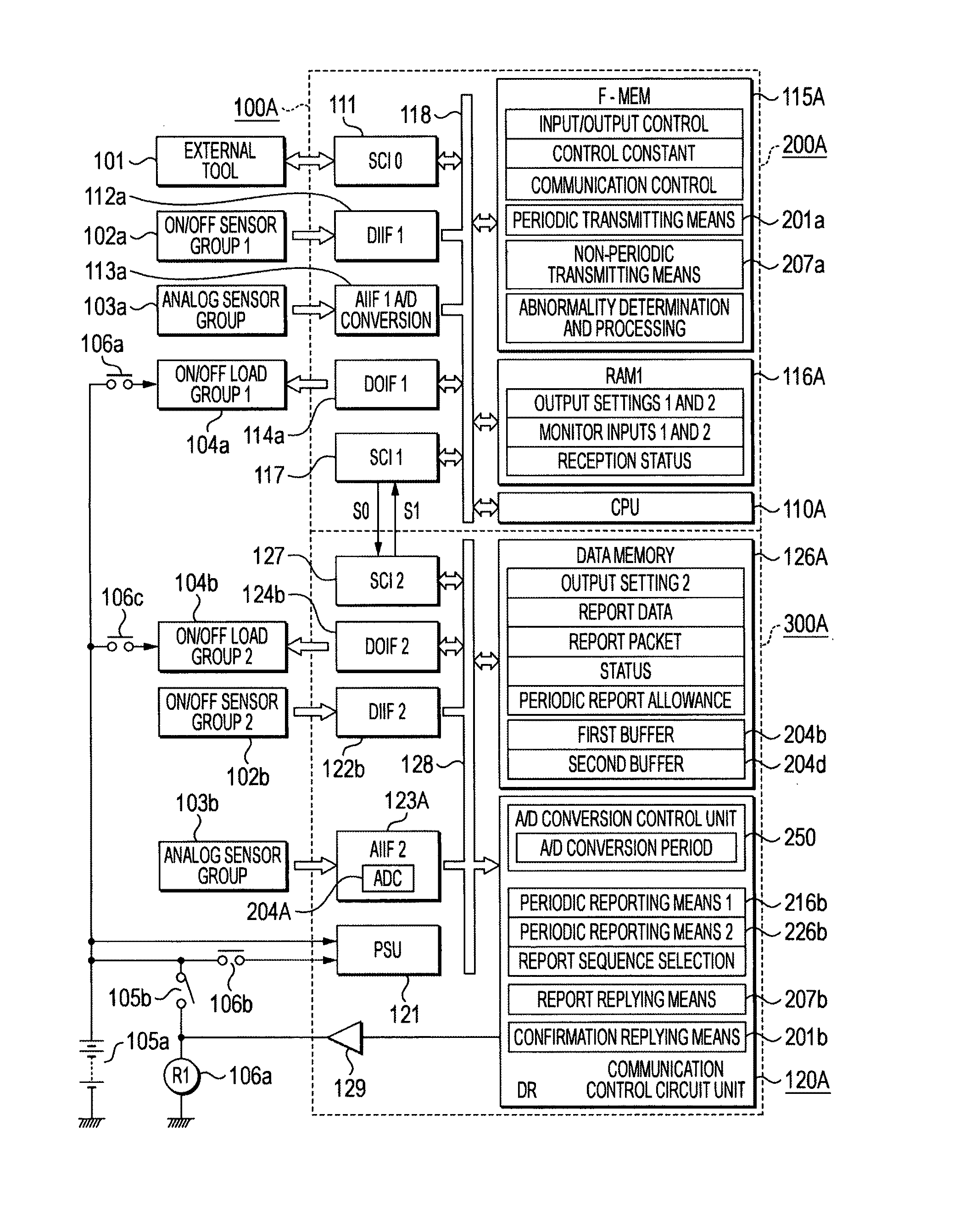 On-vehicle electronic control device