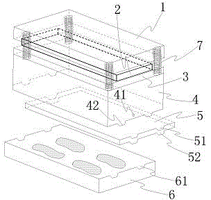 Multicolor EVA injection mold