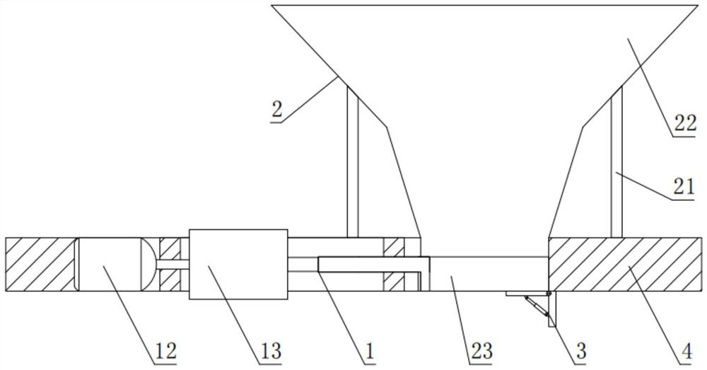 Feed compressing and bagging device for feed production workshop and bagging method of feed compressing and bagging device