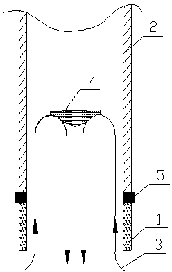 Single-dip-pipe vacuum refining device and using method thereof