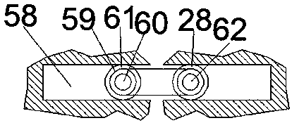 Template assembly and installation method of wall surface aluminium material