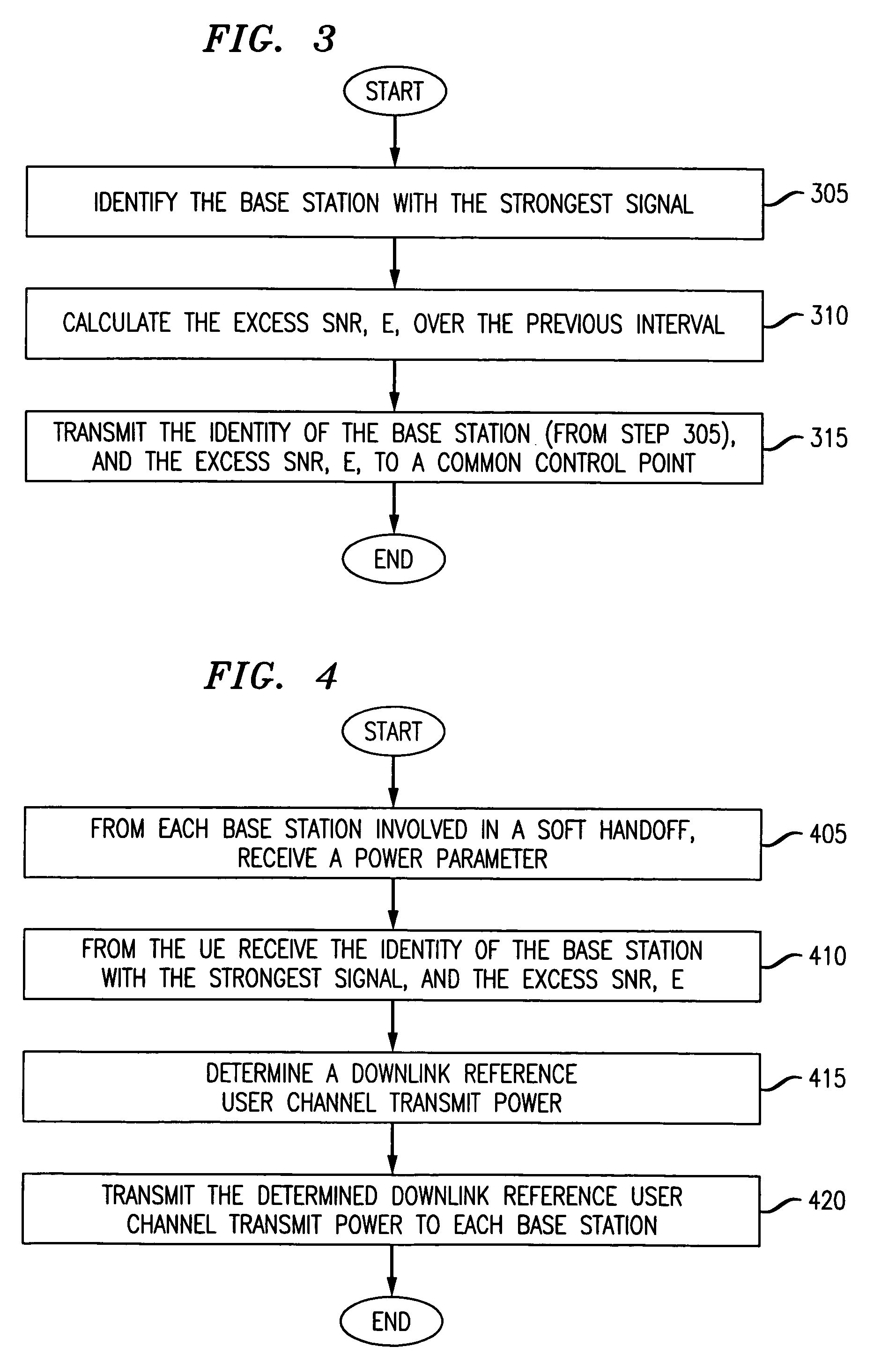 Method to control base station transmit power drift during soft handoffs