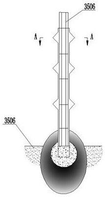 Novel BNT carrier pile and construction equipment construction method thereof