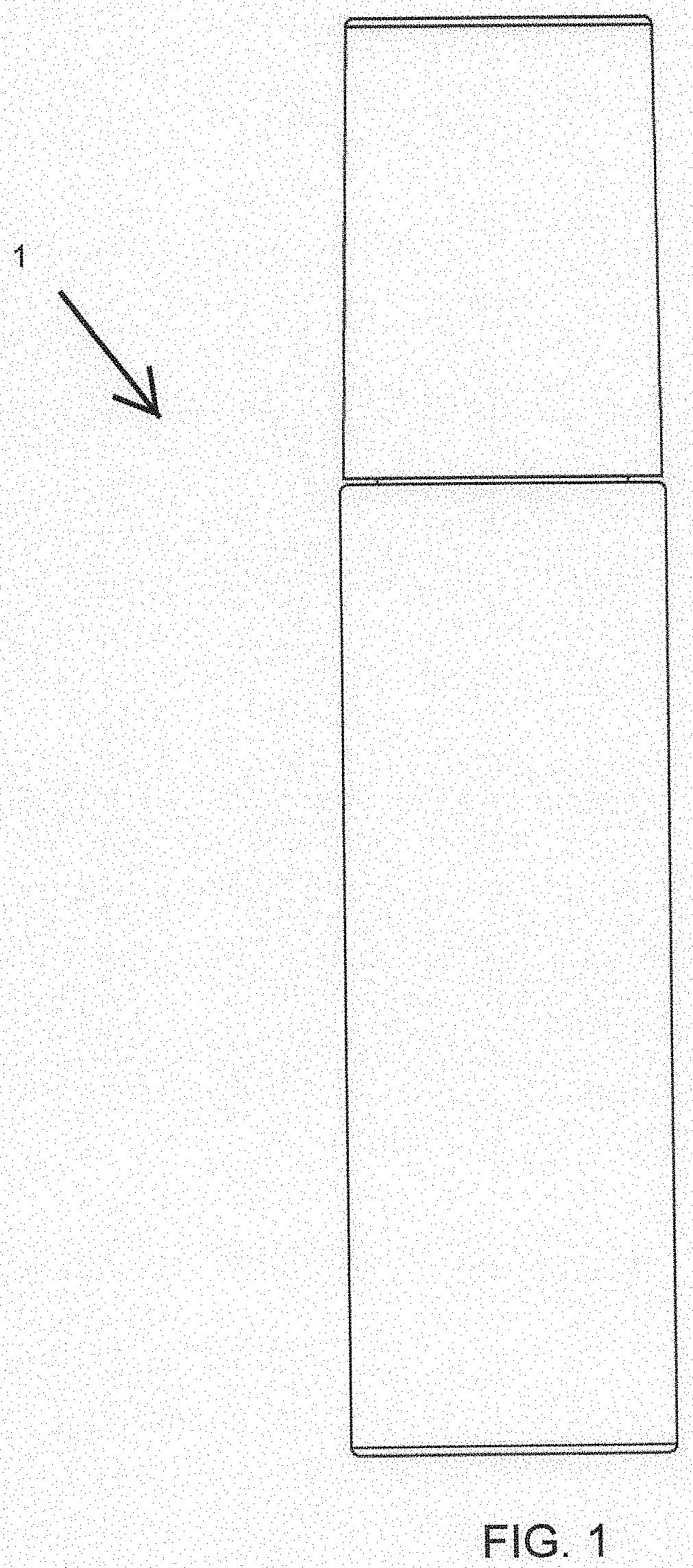 Cosmetic applicator with flexible and rigid portions