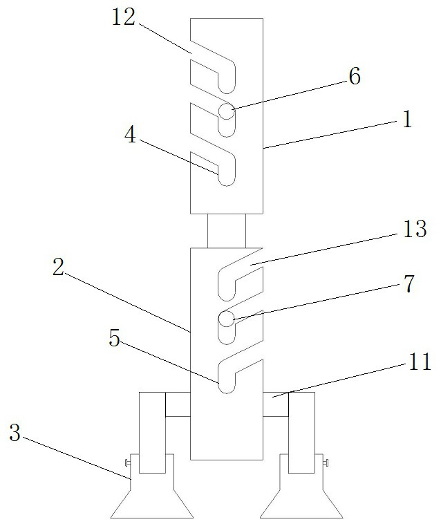 Device and method for adjusting thickness of steel bar protective layer