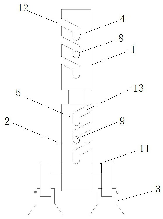 Device and method for adjusting thickness of steel bar protective layer