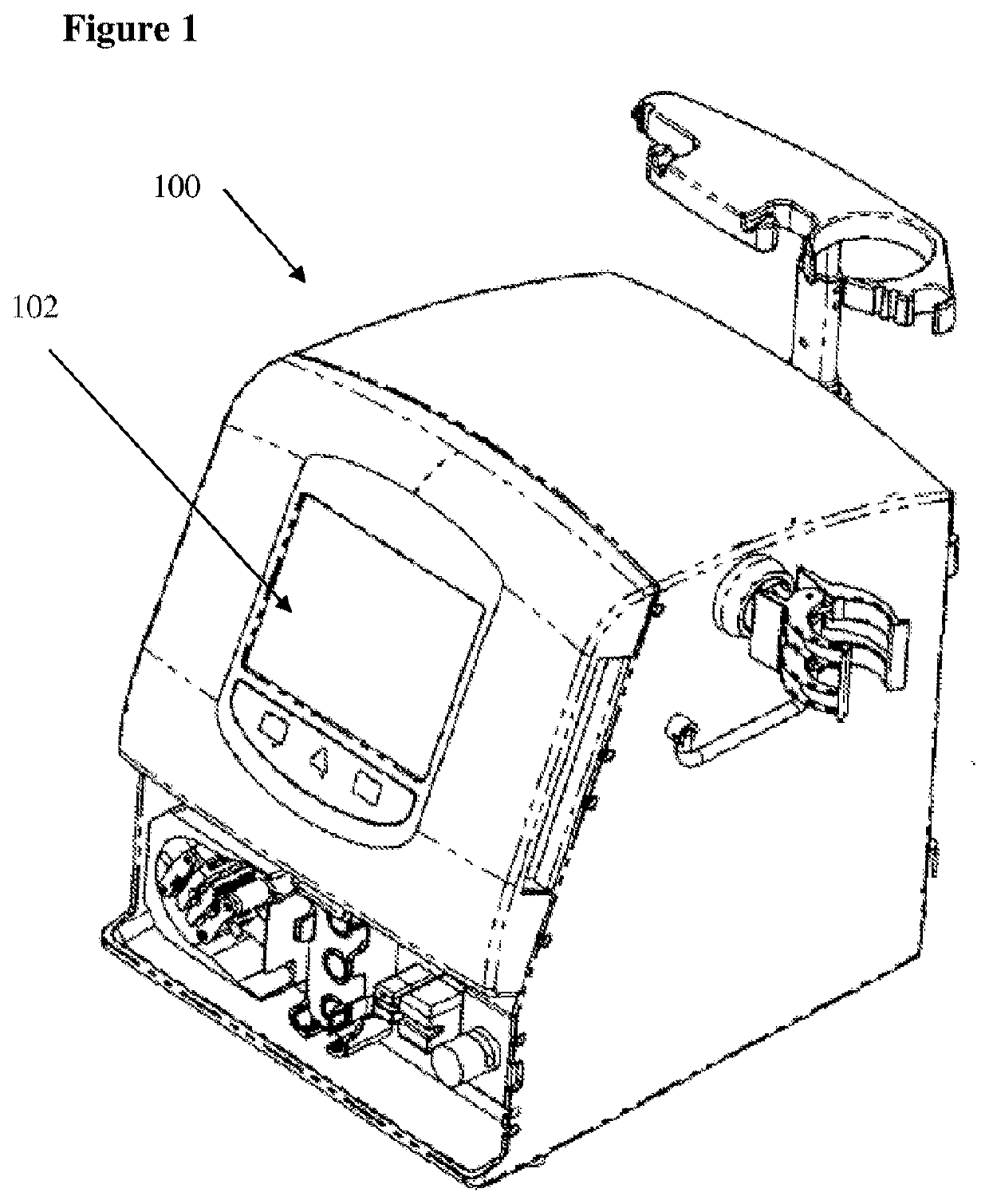 Dialysis cassette with RFID chip