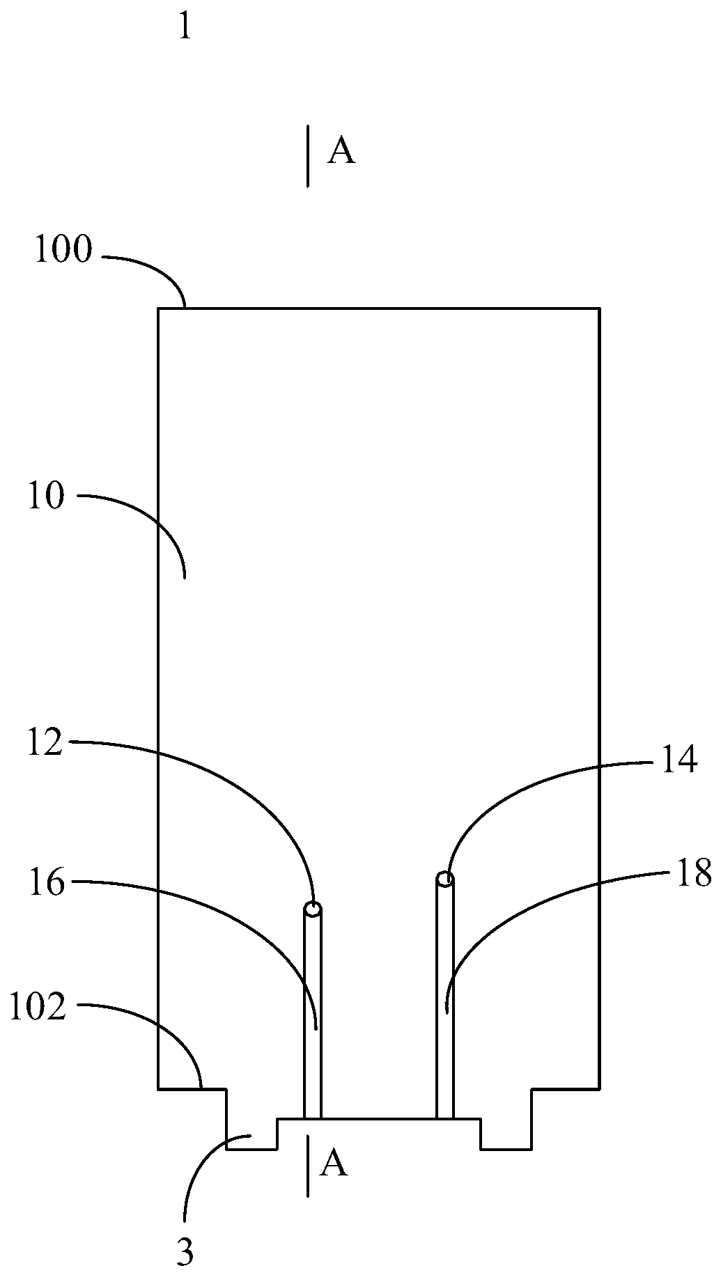 Prefabricated shear wall component and construction method thereof