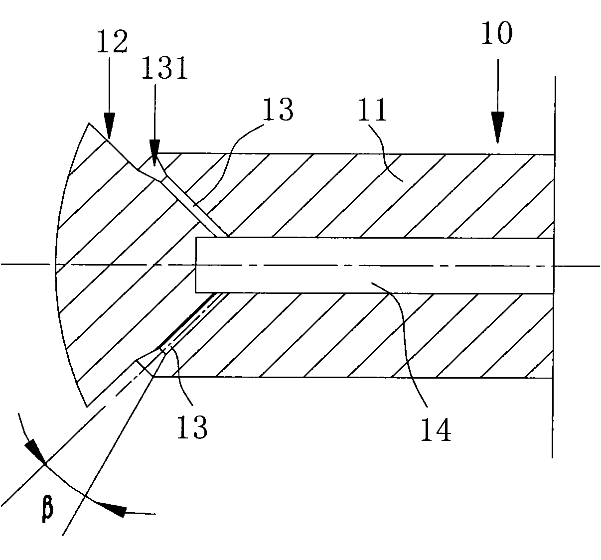 Nozzle for high-shear homogenate pump