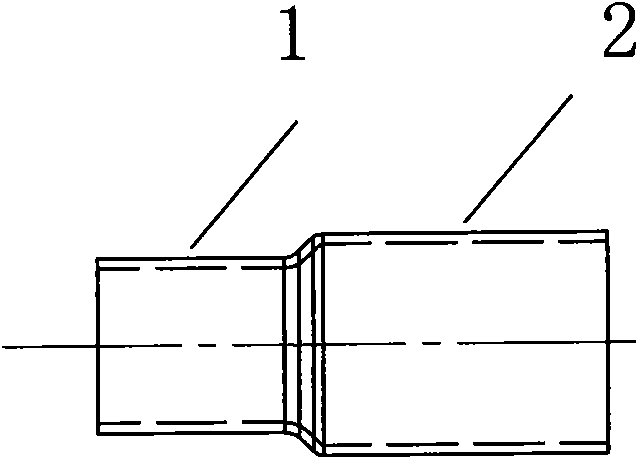 Production technology for quick coupling tube