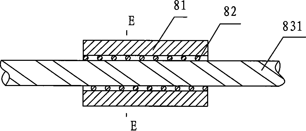 Uniform pressure distribution type anchor cable