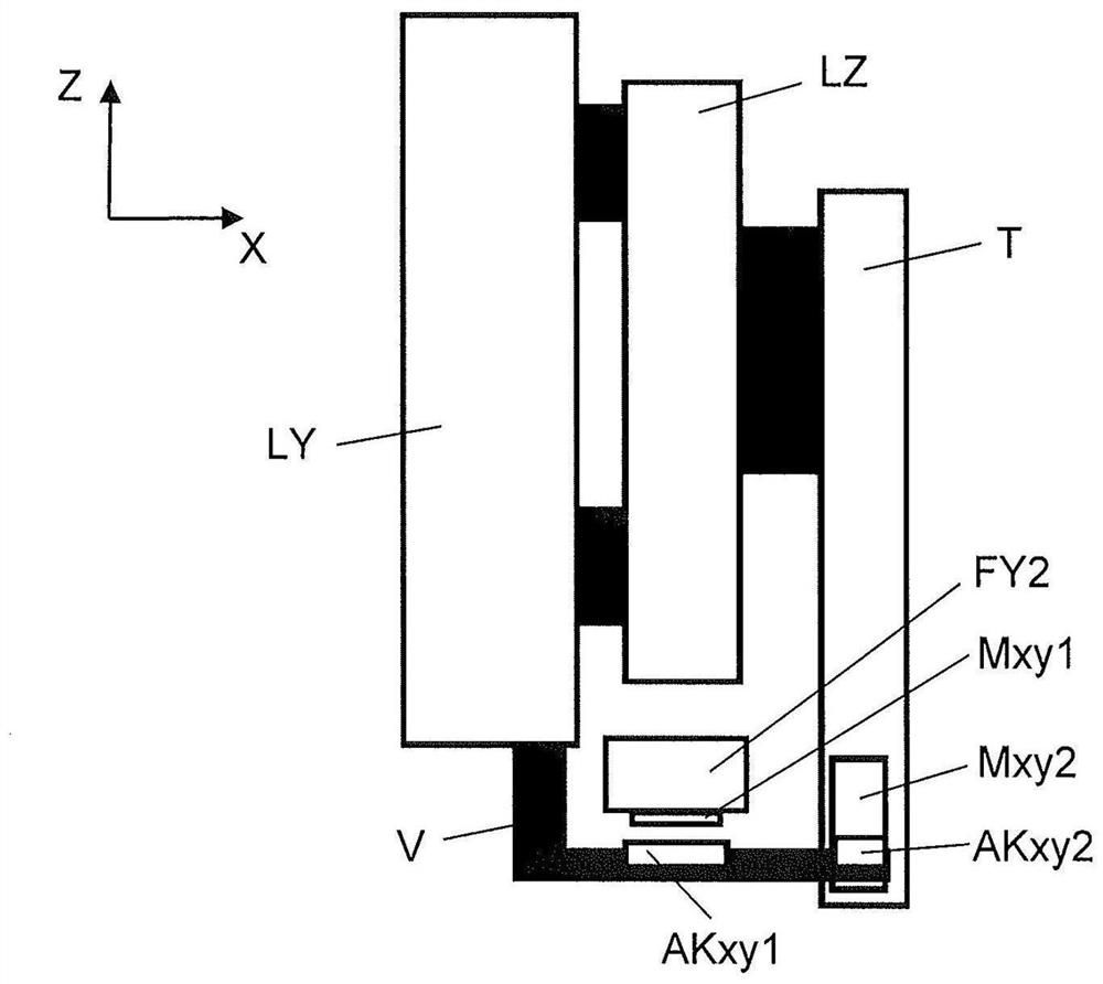 Positioning device in frame construction