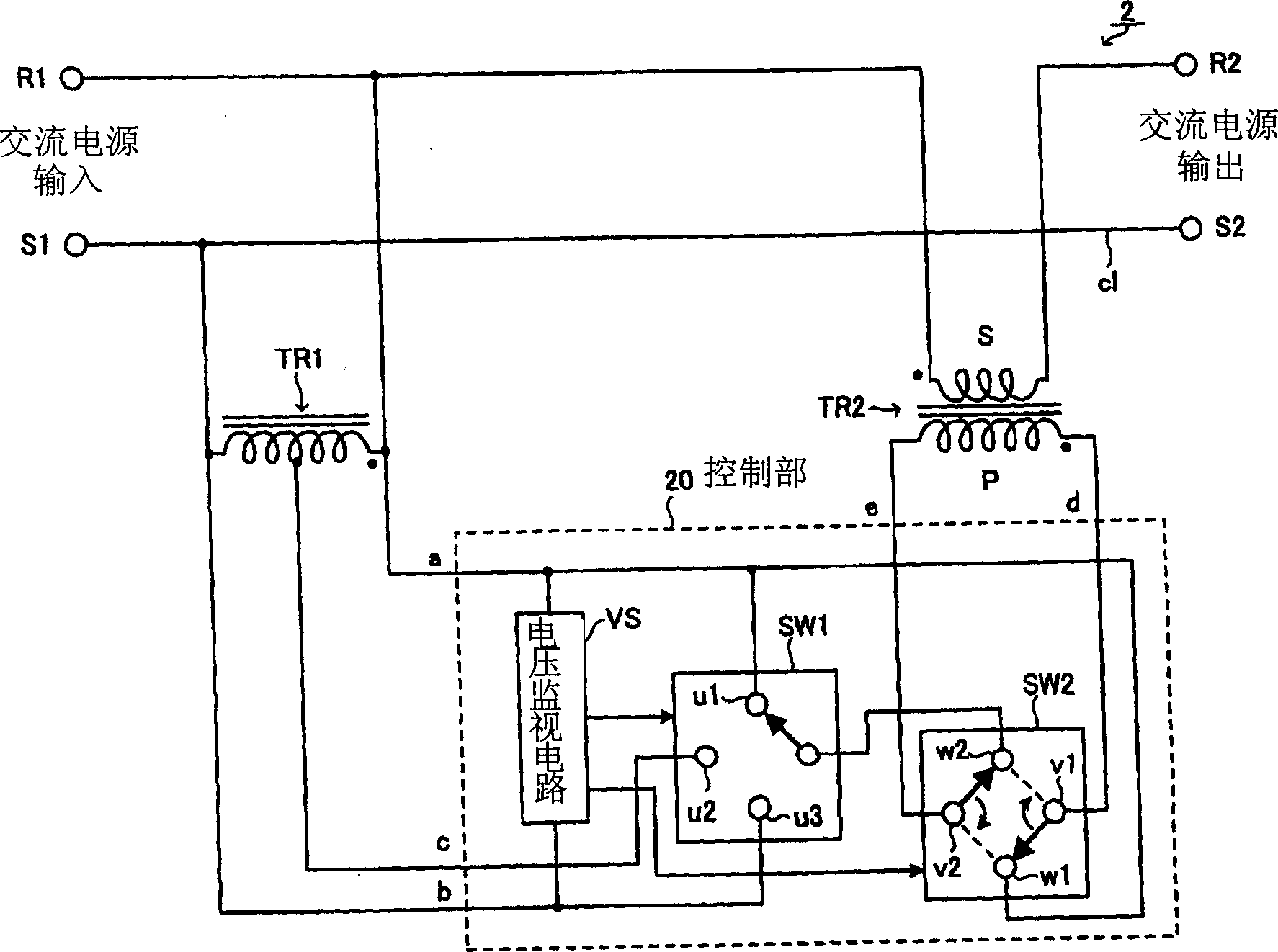 A. c. electricity control device