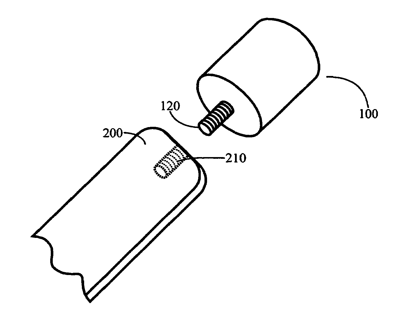 Button-type RFID tag