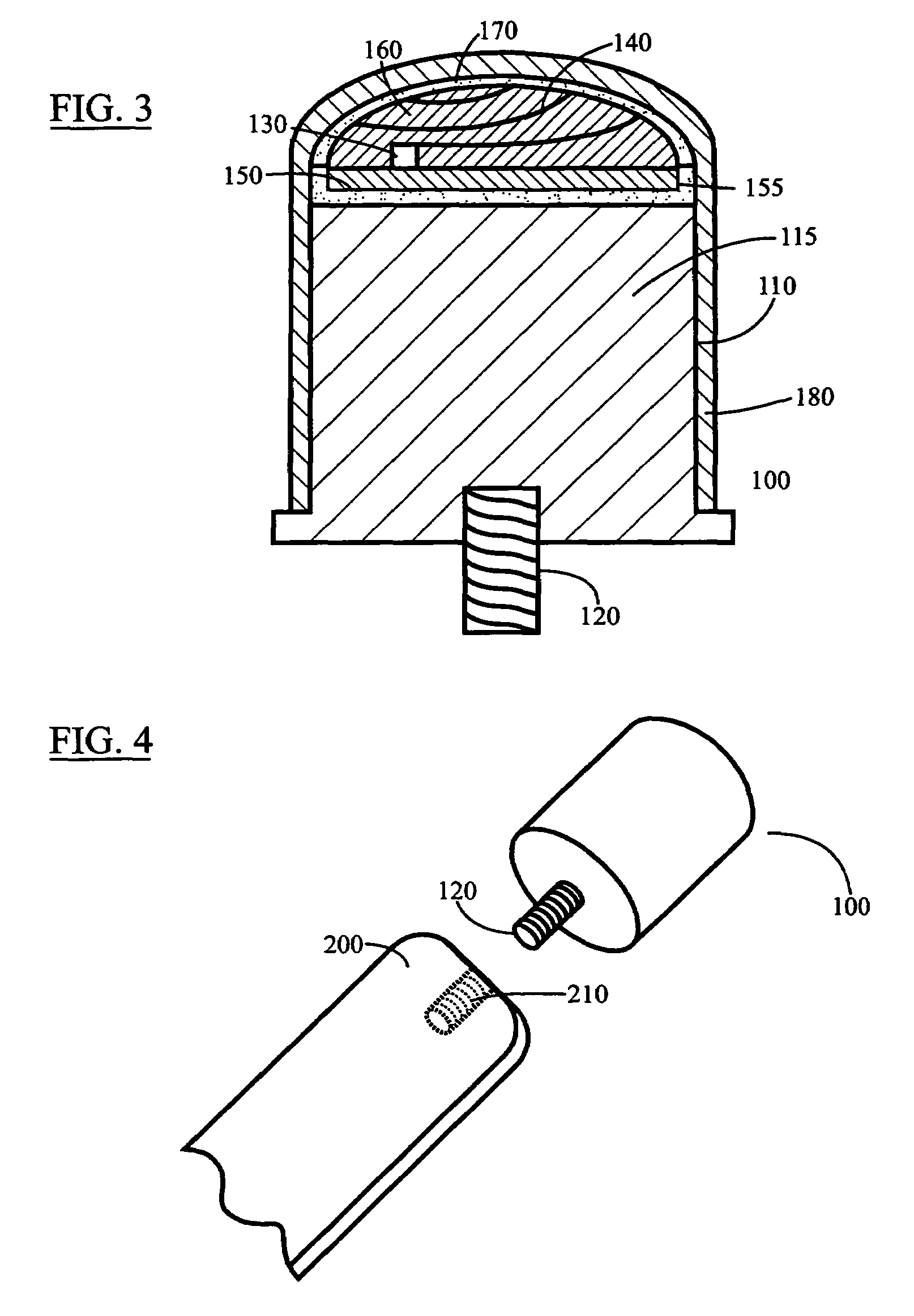 Button-type RFID tag