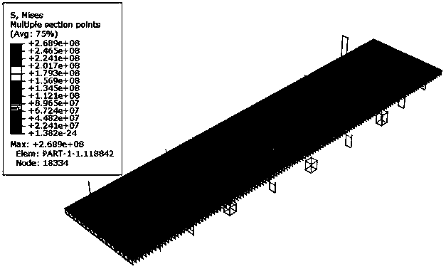 A simulated assembly method for continuous assembly construction of steel pipe arch rib segmental frame method