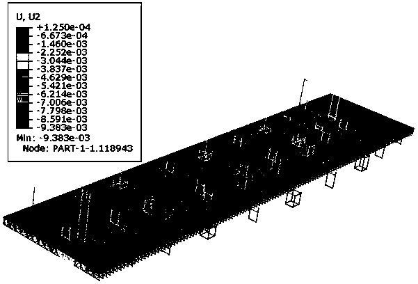 A simulated assembly method for continuous assembly construction of steel pipe arch rib segmental frame method