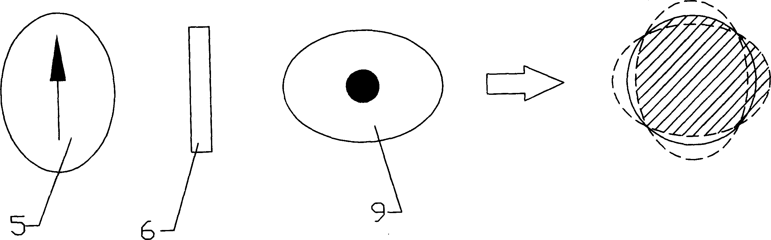 Semiconductor double-end pumping solid laser