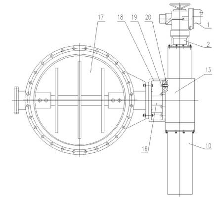 Quick switching device for valve